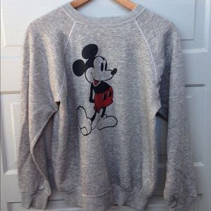 Vintage Disney Mickey Mouse Sweatshirt Womens M/L